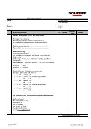 LV Scherff Akustikputz Typ P rein mineralisch 2007 - Scherff GmbH ...