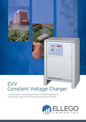 EVV Constant Voltage Charger - Ellego Powertec