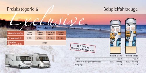 Rent a HYMER 2010 | Gültig ab 11. Januar 2010 Rent a HYM