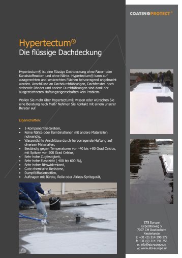 20110118 Folder Hypertectum Duits.indd - SCHERRER