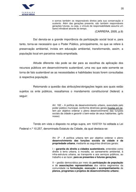 fundação getulio vargas escola de contas e gestão ... - ECG / TCE-RJ