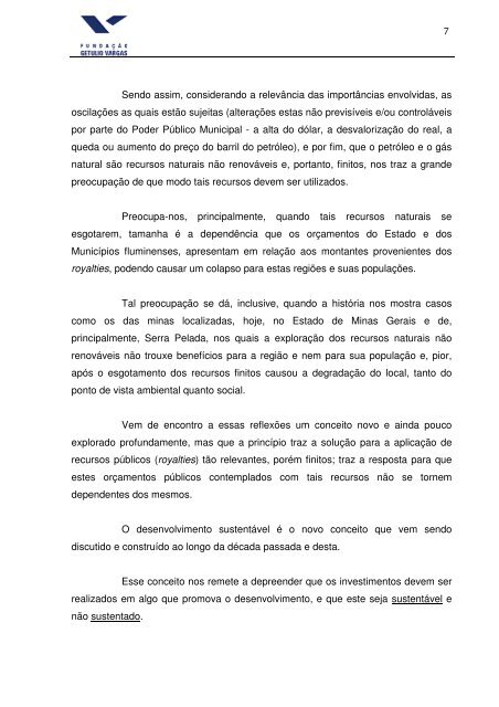 fundação getulio vargas escola de contas e gestão ... - ECG / TCE-RJ