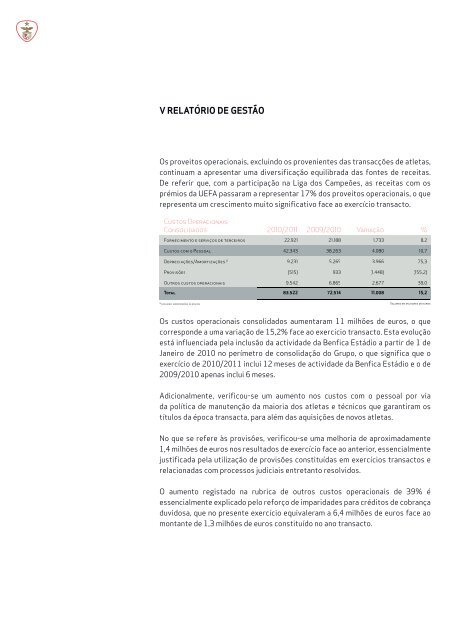 Leia o comunicado na íntegra (PDF) - Sport Lisboa e Benfica