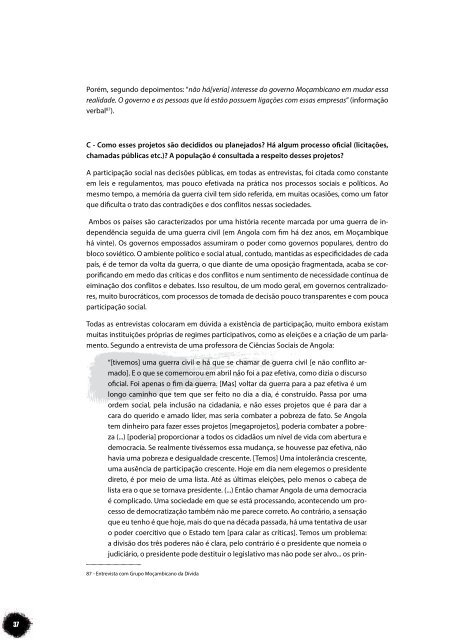 A HISTÓRIA CONTADA PELA CAÇA OU PELO CAÇADOR? - PACS