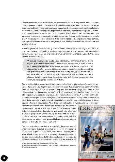 A HISTÓRIA CONTADA PELA CAÇA OU PELO CAÇADOR? - PACS