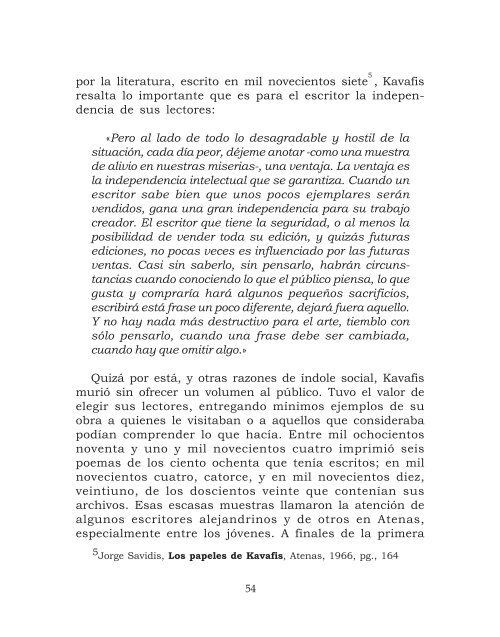 Kavafis PDF - Arquitrave