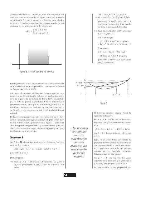 Conjuntos convexos, funciones convexas y desigualdades clásicas