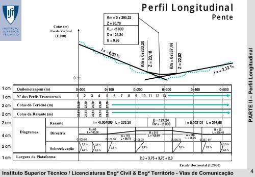 Perfil Longitudinal