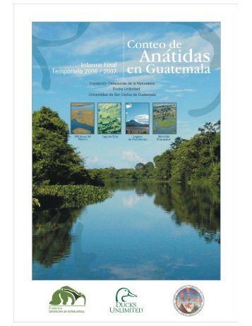 Informe Conteos Anátidas - Ducks Unlimited