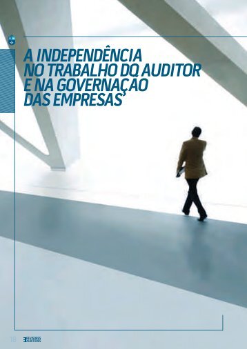 a independência no trabalho do auditor e na governação