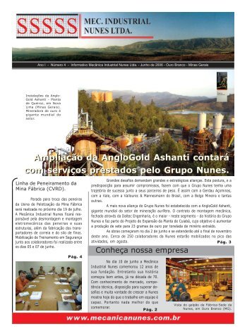 Ampliação da AngloGold Ashanti contará com serviços prestados ...