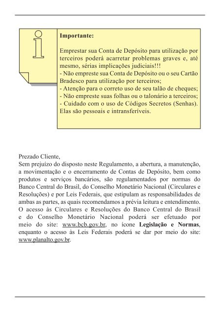 Regulamento para Abertura de Contas de ... - Abra sua Conta