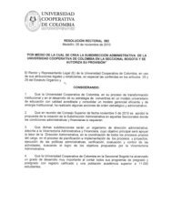 Resolución Rectoral Nº 082 de 2010 - Universidad Cooperativa de ...