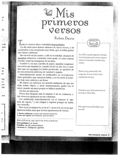 Mis Primeros Versos Answer Key Riz Books Mis Primeros Versos Answer Key Riz Books