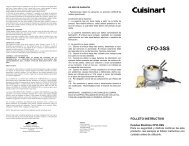 CFO-3SS - Cuisinart
