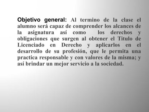 Derechos y obligaciones que surgen con la obtención de un título ...