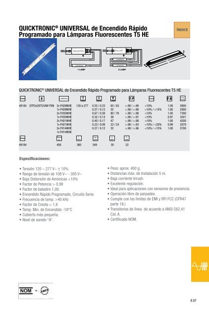 Catalogo Osram