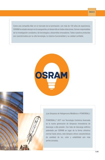 Catalogo Osram