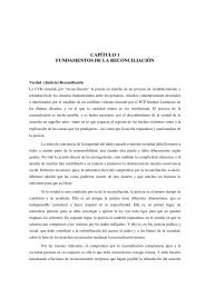 CAPÍTULO 1 FUNDAMENTOS DE LA RECONCILIACIÓN