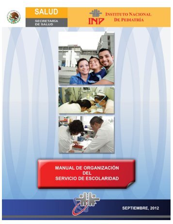 manual de organización del servicio de escolaridad - Instituto ...