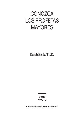 CONOZCA LOS PROFETAS MAYORES - Editorial CNP