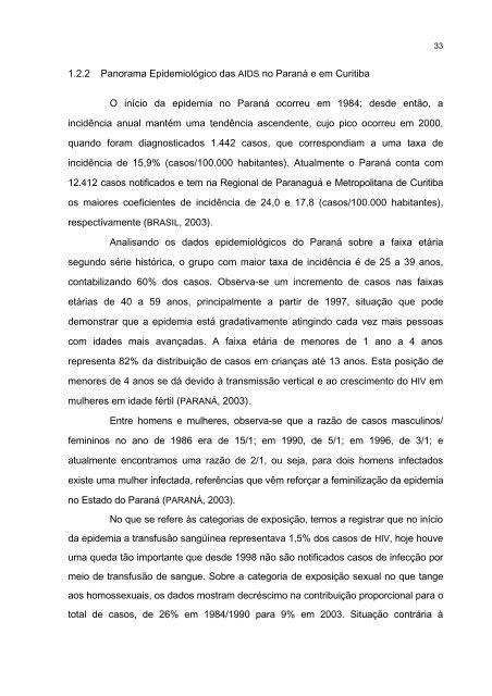 a trajetória silenciosa de pessoas portadoras do hiv contada pela ...