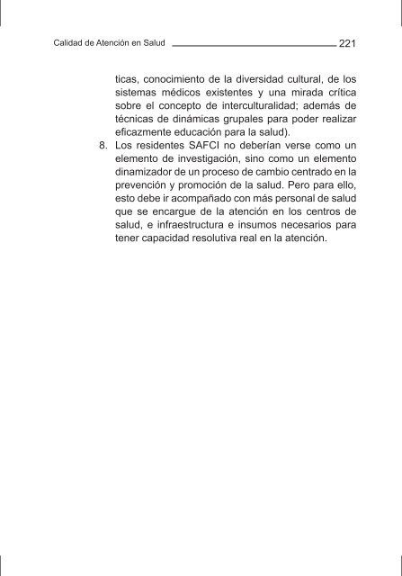 Calidad de Atención en Salud - Organización Panamericana de la ...