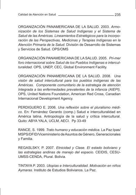 Calidad de Atención en Salud - Organización Panamericana de la ...