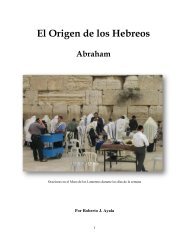 El Origen de los Hebreos Abraham - El Mundo Bíblico