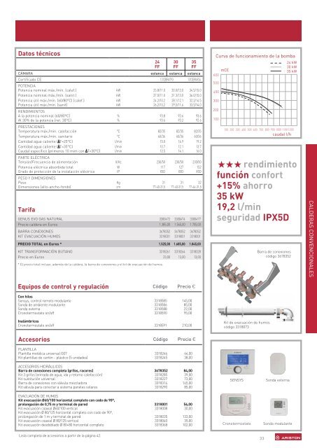 Catalogo calefaccion 2012 - Ariston