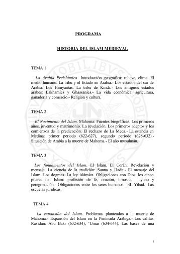 HISTORIA MEDIEVAL UNED historia medieval uned:
