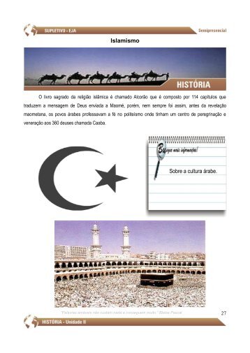 Islamismo Sobre a cultura árabe.