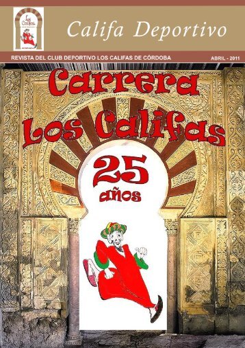 xxv aniversario carrera los califas - Bienvenidos al Web del Club ...