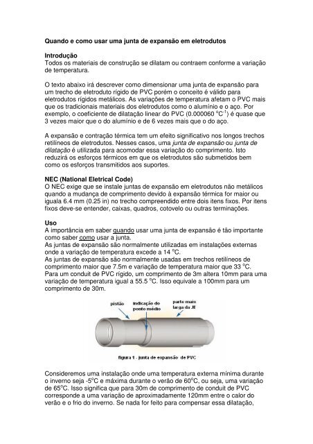 Quando e como usar uma junta de expansão em ... - Centralmat