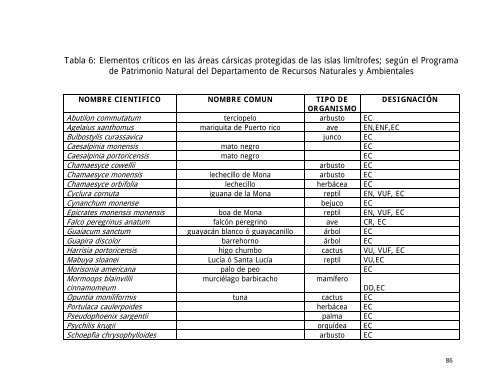 INFORME_KARSO_FINAL_OCT_2008 - Revisado - Puerto DRNA ...