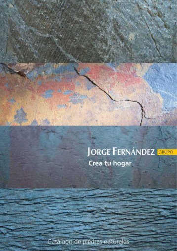 Catálogo piedra natural - Jorge Fernández
