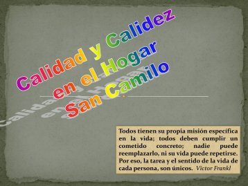 Calidad y Calidez