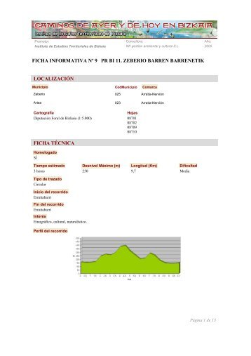 Información - Instituto para la Sostenibilidad de Bizkaia