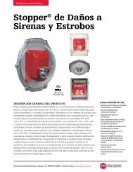 Stopper® de Daños a Sirenas y Estrobos - Safety Technology ...