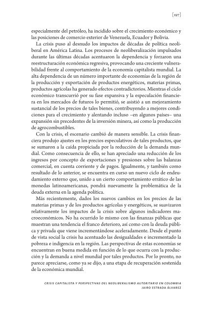 CRISIS CAPITALISTA, ECONOMÍA, POLÍTICA Y MOVIMIENTOS ...