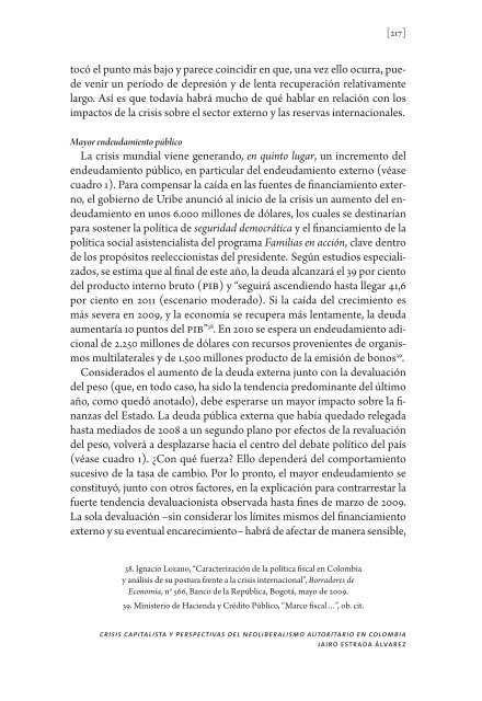 CRISIS CAPITALISTA, ECONOMÍA, POLÍTICA Y MOVIMIENTOS ...