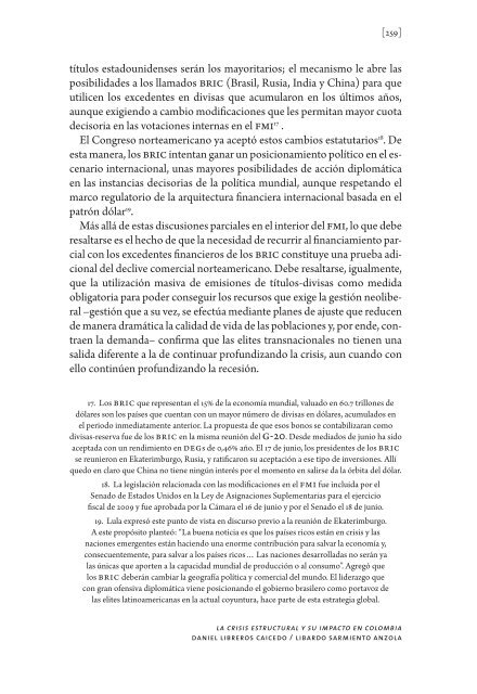 CRISIS CAPITALISTA, ECONOMÍA, POLÍTICA Y MOVIMIENTOS ...