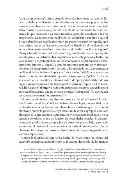 CRISIS CAPITALISTA, ECONOMÍA, POLÍTICA Y MOVIMIENTOS ...