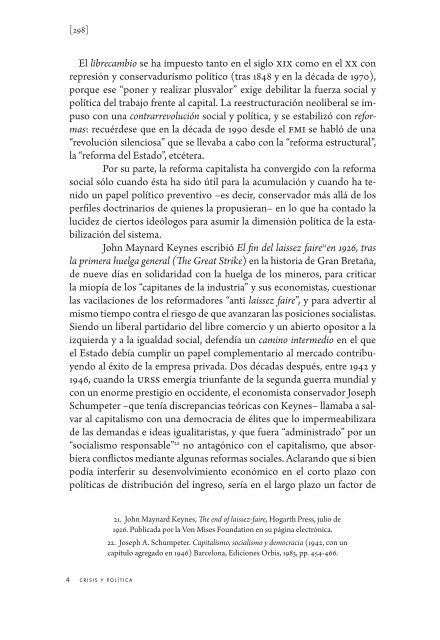 CRISIS CAPITALISTA, ECONOMÍA, POLÍTICA Y MOVIMIENTOS ...