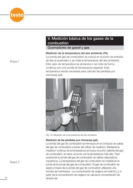 Tecnología de medición en calderas - Testo Argentina SA