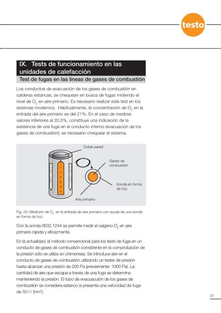 Tecnología de medición en calderas - Testo Argentina SA