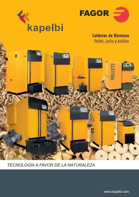 Calderas de Biomasa Pellet, Leña y Astillas - KAPELBI