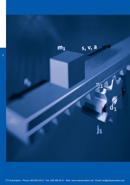 Lenze G-Motion Gear Motors - CTi Automation