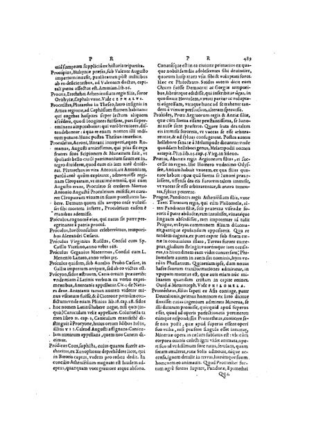 Dictionarium historicum ac poeticum - Les Bibliothèques Virtuelles ...
