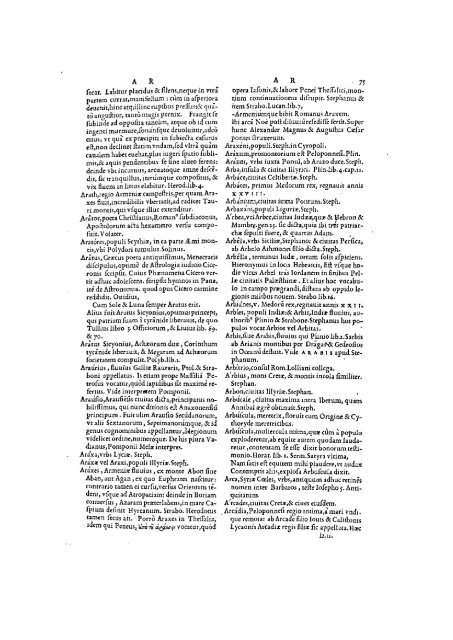 Dictionarium historicum ac poeticum - Les Bibliothèques Virtuelles ...